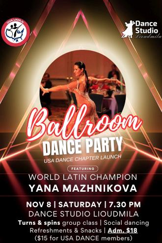 DSL DANCE STUDIO EVENT FLYER