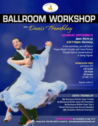 Capital Ballroom Glenn Weiss Flyer