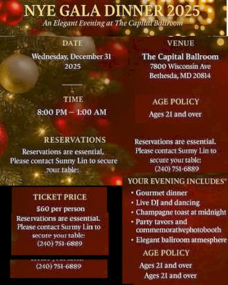 Capital Ballroom NYE