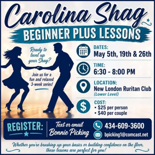 Carolina Shag Lessons
