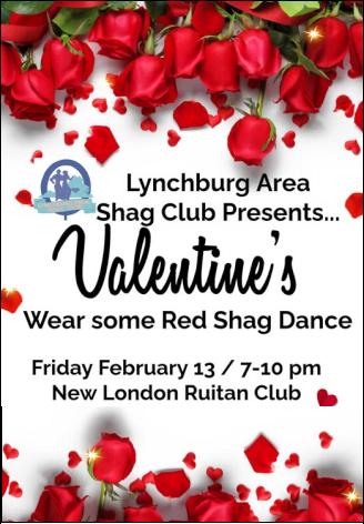 LYNCHBURG AREA SHAG CLUB DANCE PARTY