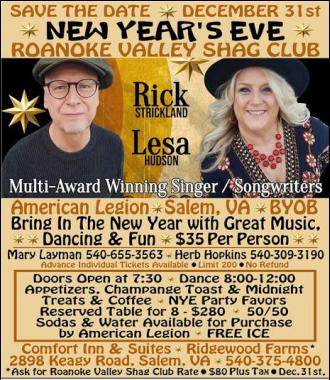 Roanoke Shag Club NYE