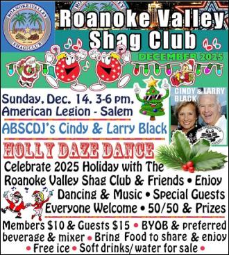 Roanoke Shag Club Xmas