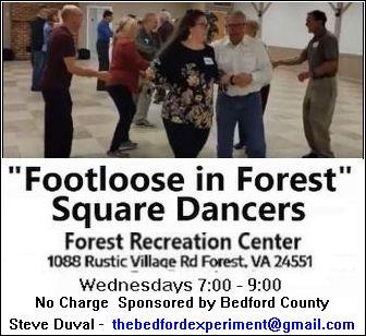 Wednesday Square Dance At Forest Rec