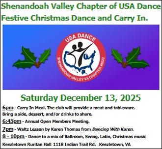 SHENANDOAH USADANCE XMAS