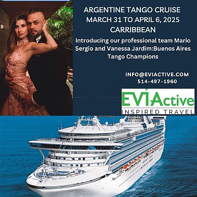 EVIACTIVE TRAVEL'S ARGENTINE TANGO DANCE CRUISE