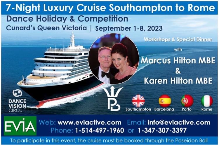 Eviactive Travel's Poseidon Ball 2023 Cruise